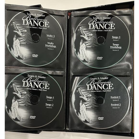 Learn & Master Ballroom Dancing by Jaimee Simon (English) - 13 DVD’s & 6 CD’s - Picture 5 of 10